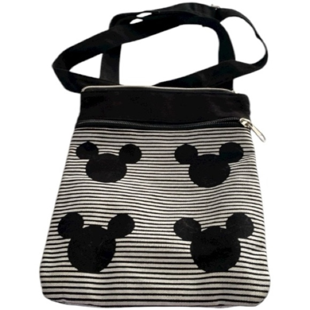 Disney Parks Crossbody, Mickey Mouse, Geometric, Textile​, Kidcore, NWOT​